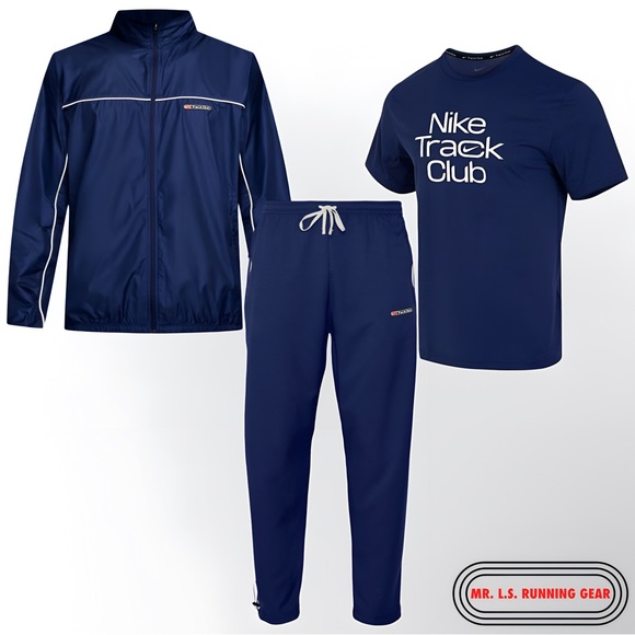 Nike Track Club Running Jacket Shirt & Pants FB5512-410 FB5515-410 FB5503-410